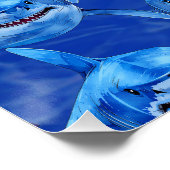 Hungry Great White Shark  ポスター (コーナー)