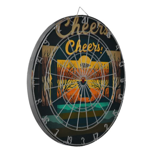 Hungry Hollow Dart Board ダーツボード (正面左)