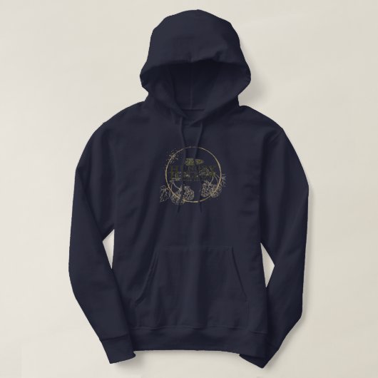 Hungry Hollow Men's Hop Hoodie パーカ (デザイン正面)