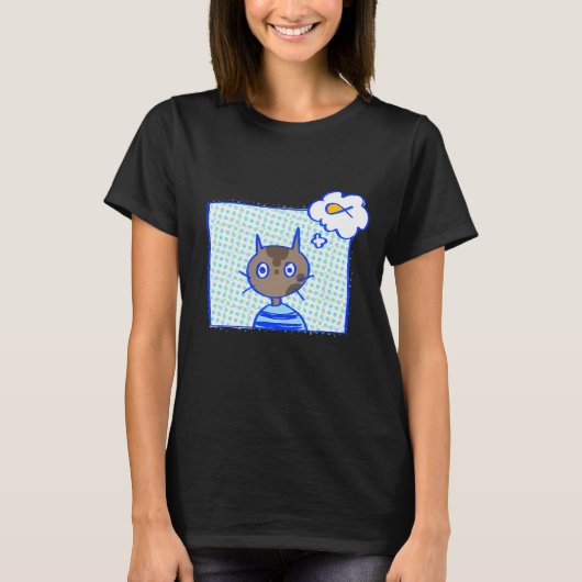 Hungry Kitty Tシャツ (正面)