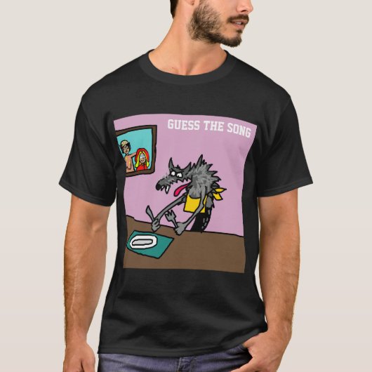 Hungry Like The Wolf 曲当てTシャツ Tシャツ (正面)