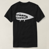 Hungry Monster drawing by Jad Fair  Tシャツ (デザイン正面)