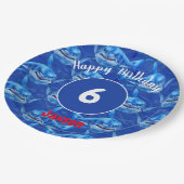 Hungry Sharks  ペーパープレート (アングル)