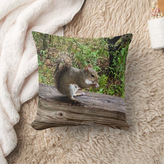 Hungry Squirrel クッション (ブランケット)