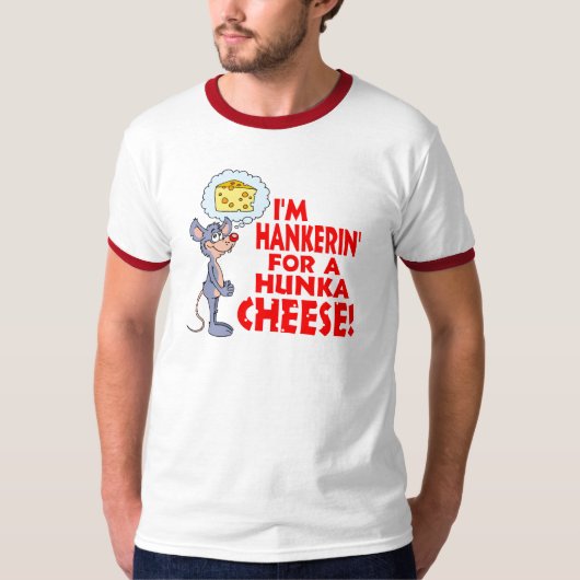 Hunkaのチーズ Tシャツ (正面)