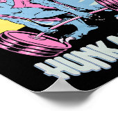 Hunkasaurus T Rex Dinosaur Funny Gym And Workout  ポスター (角)