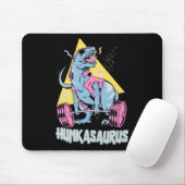 Hunkasaurus T Rex Dinosaur Funny Gym And Workout  マウスパッド (マウス)