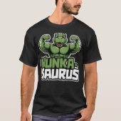 Hunkasaurus T-Rex Dinosaur Tシャツ (正面)