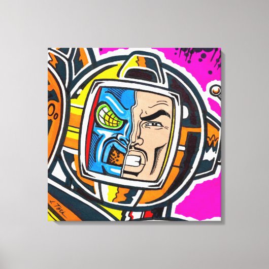 Hunkuloid™: Mutron™ キャンバスプリント (正面)