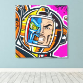 Hunkuloid™: Mutron™ キャンバスプリント (インサイチュ (ウッドフロア))