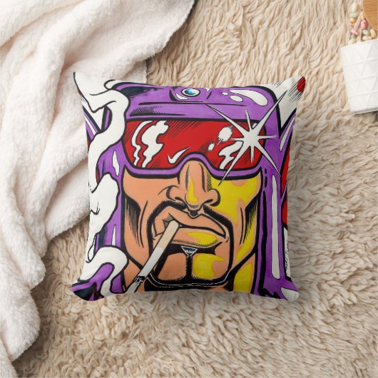 Hunkuloid™: Nocturno™/顔 クッション (ブランケット)