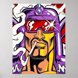 Hunkuloid™/Nocturno™/顔 ポスター