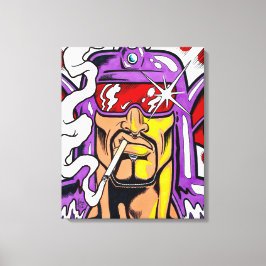 Hunkuloid™: Nocturno™/Face キャンバスプリント