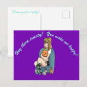 HunneeBunnはがき ポストカード (正面/裏面)