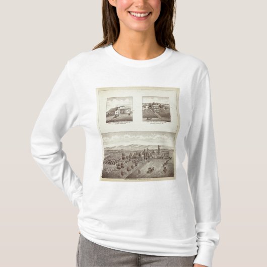 Hunsaker牧場、Woodville Tシャツ (正面)
