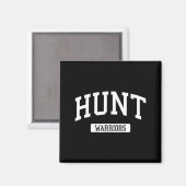 Hunt high school hs wilson nc varsity sports  マグネット (正面/裏面)