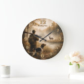Hunt in the mist ラージ壁時計 (ホーム)
