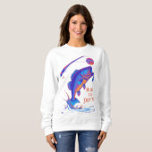 Hunt the Depths – Women’s Sweatshirt スウェットシャツ (正面フル)