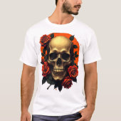 Hunted Skull TPrinted -shirt Tシャツ (正面)