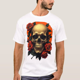 Hunted Skull TPrinted -shirt Tシャツ