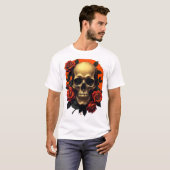 Hunted Skull TPrinted -shirt Tシャツ (正面フル)