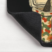 Hunter Dad Christmas Mallard Xmas Duck Lover Women マウスパッド (コーナー)