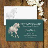 Hunter Green Horse Trainer Riding Lessons  名刺