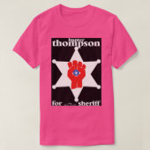Hunter S Thompson for Sheriff 1970 Tribute Tシャツ (デザイン正面)