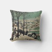 Hunters in the Snow, famous artwork, クッション (正面)