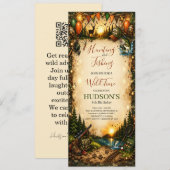 Hunting and Fishing Camo Boy birthday Invitation 招待状 (正面/裏面)