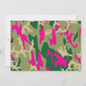 Hunting Birthday invitation, for boy an girl Invit 招待状 (裏面)