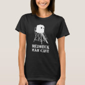 Hunting Blind Man Cave Funny Deer Hunter and Hunti Tシャツ (正面)