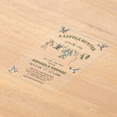 Hunting Boy Baby Shower  アクリル招待状 (レイダウン)