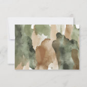 Hunting Camo Thank You Card サンキューカード (裏面)