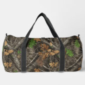 Hunting Camouflage Pattern ダッフルバッグ (正面)