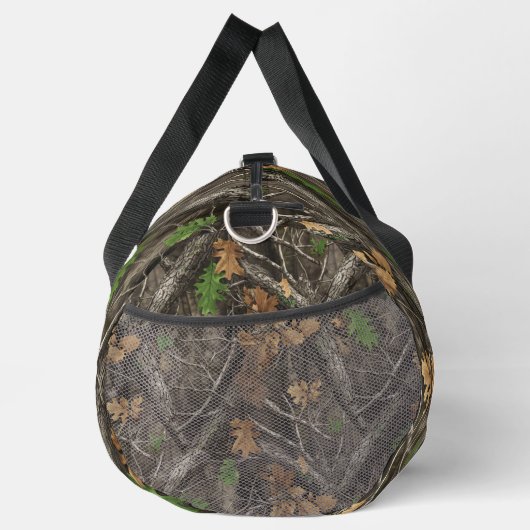 Hunting Camouflage Pattern ダッフルバッグ (右)