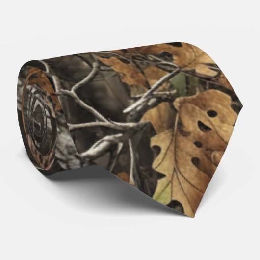 Hunting Camouflage Pattern ネクタイ (ロール)
