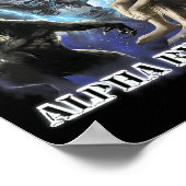 Hunting Christmas Reindeer Camo Sungles Deer ポスター (角)