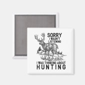 Hunting - Deer Funny Quote Hunter Gift Tank Top  マグネット (正面/裏面)