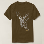 Hunting Deer Smoke Bullet Smoke em Hunt Deer Smoke Tシャツ (デザイン正面)