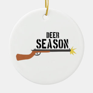 Hunting_DeerSeason セラミックオーナメント