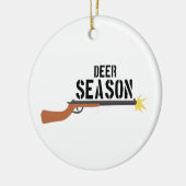 Hunting_DeerSeason セラミックオーナメント (左)