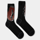 Hunting Dog Socks Hound Dog Socks Customize ソックス (右)