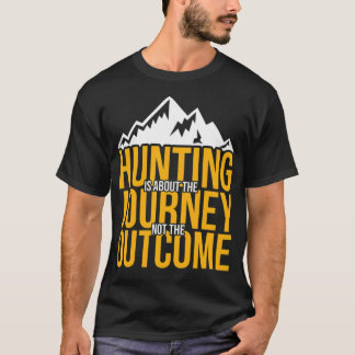 Hunting doggie school chocolate lab  tシャツ