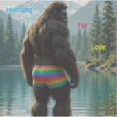 Hunting for love シール (正面)