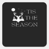 Hunting Fun Hunting Archery For Bowhunters Outdoor スクエアシール (正面)