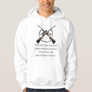 Hunting Hoodie with funny quote for hunting パーカ
