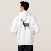 Hunting Hoodie with funny quote for hunting パーカ (裏面フル)
