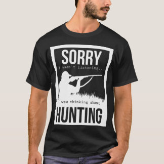 Hunting Hunter Hunting Papa Rifle Forest duckling  Tシャツ