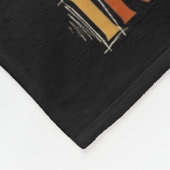 Hunting In My Veins Jesus In Heart Christian Deer  フリースブランケット (角)